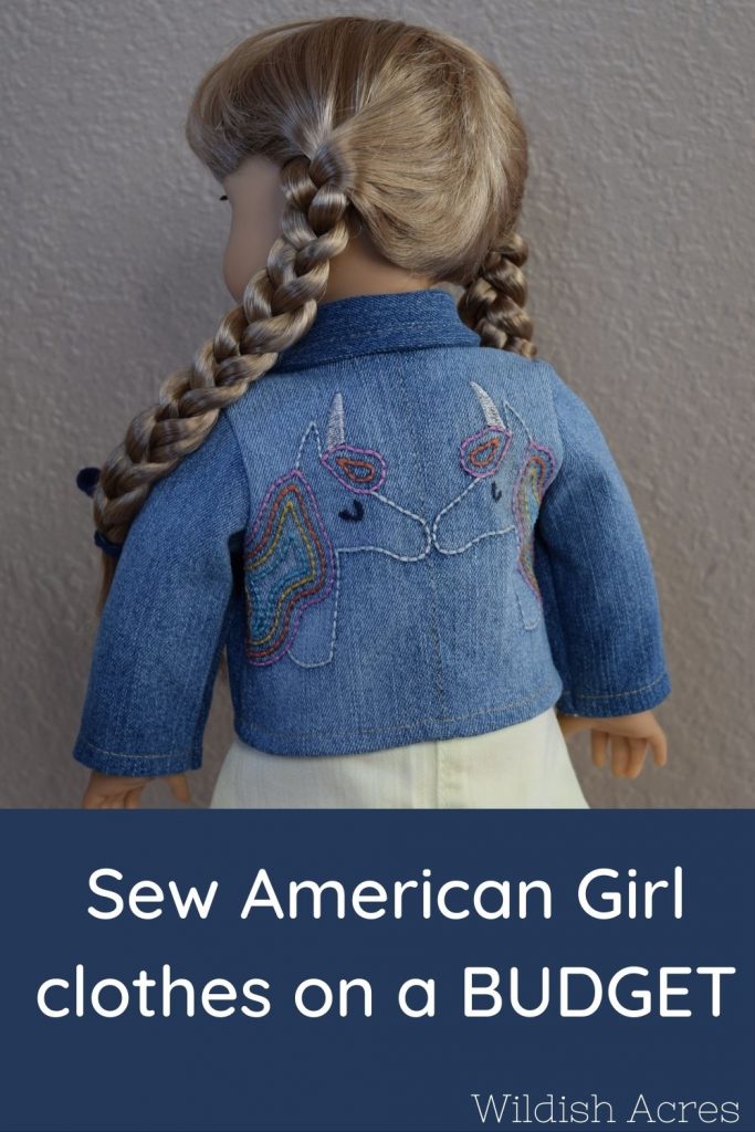 Sew American Girl clothes on a Budget #AmericanGirl #Handmade #dollclothes