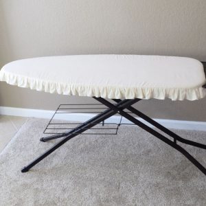 Ironing board cover with ruffle